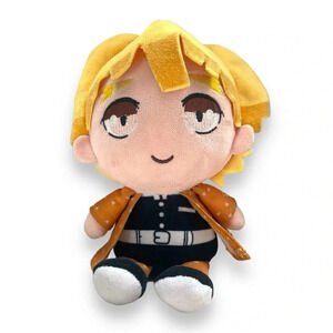 Bandai 8” Chibi Plush Demon Slayer Kimetsu no Yaiba Zenitsu Agatsuma -Plush Toy